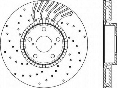 OPEN PARTS bdrs228425 -  Тормозной диск